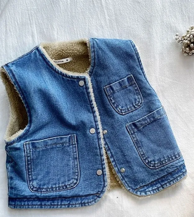 Детский двусторонний жилет