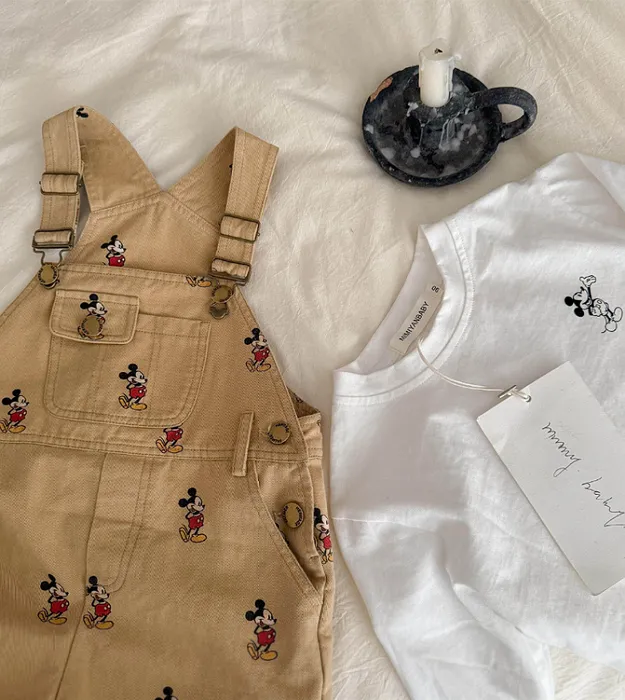 Подтяжки Микки Маус