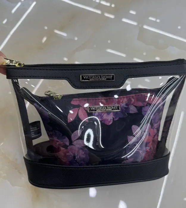 Чёрный с цветами