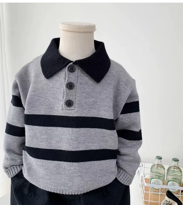 Поло свитер для мальчиков