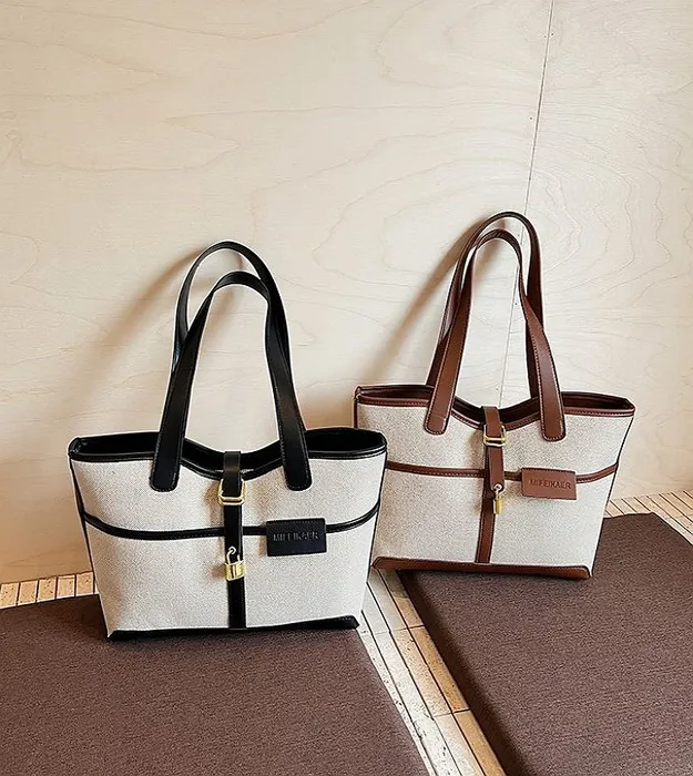 Холщовая большая сумка