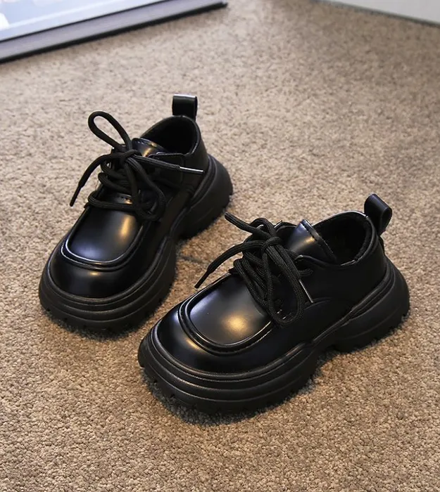 Кожаные мокасины для мальчиков и девочек