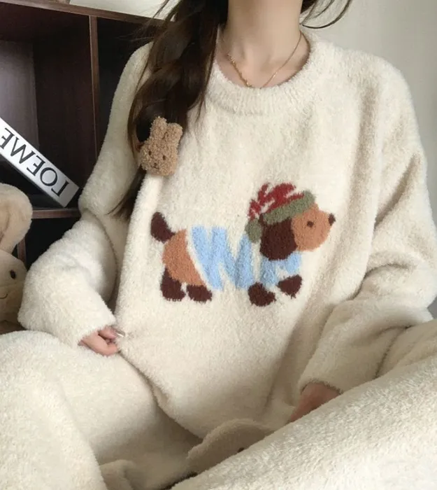 Молочный с собачкой