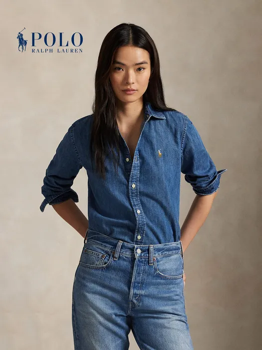 Женские джинсовые рубашки Polo